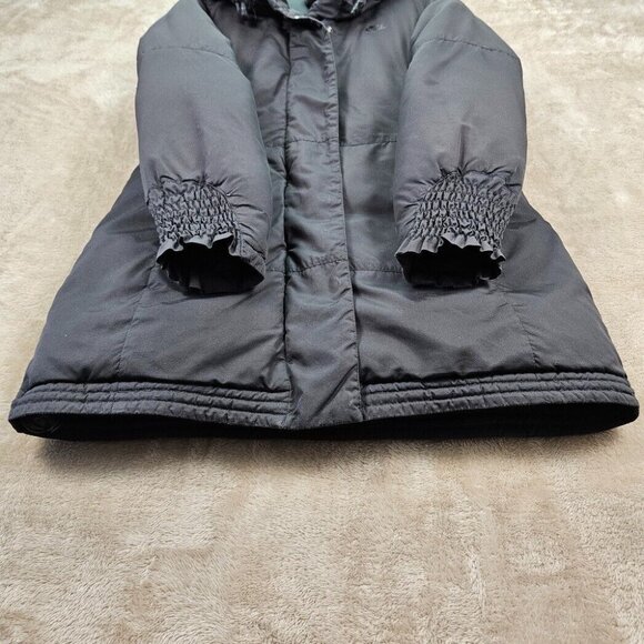 Nike Down Puffer Jacket Full Zip Parka Women's Size S Outdoor Hiking Black - Picture 7 of 11